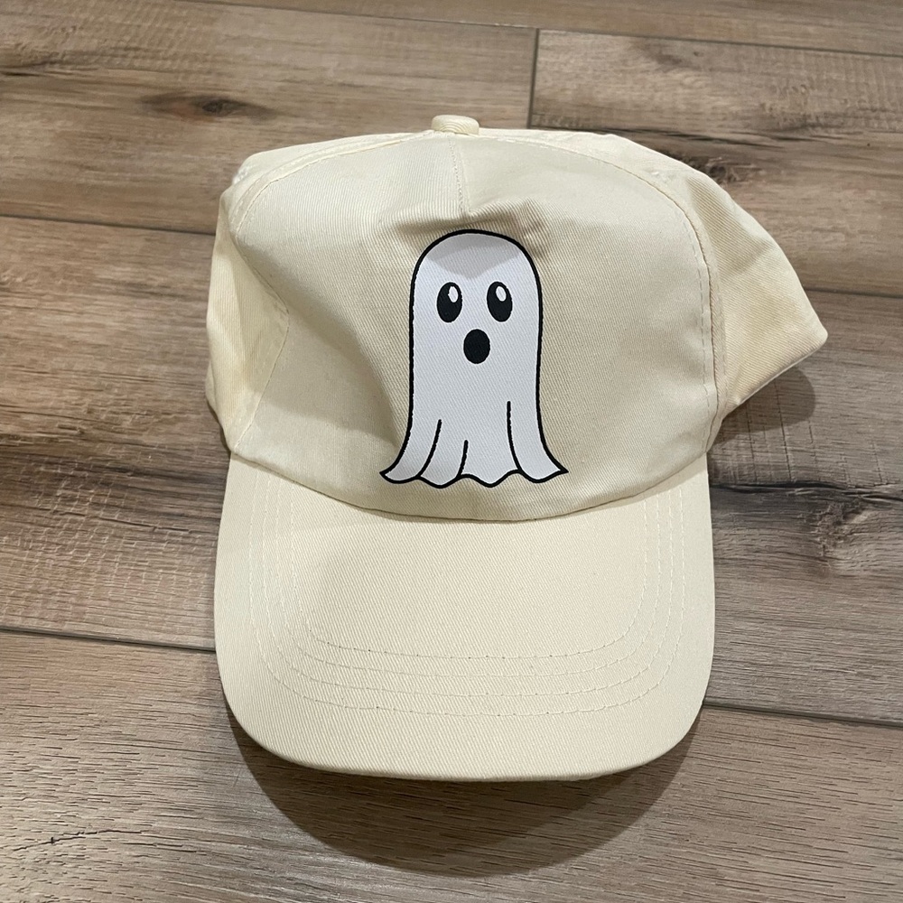 Ghost Halloween baseball hat